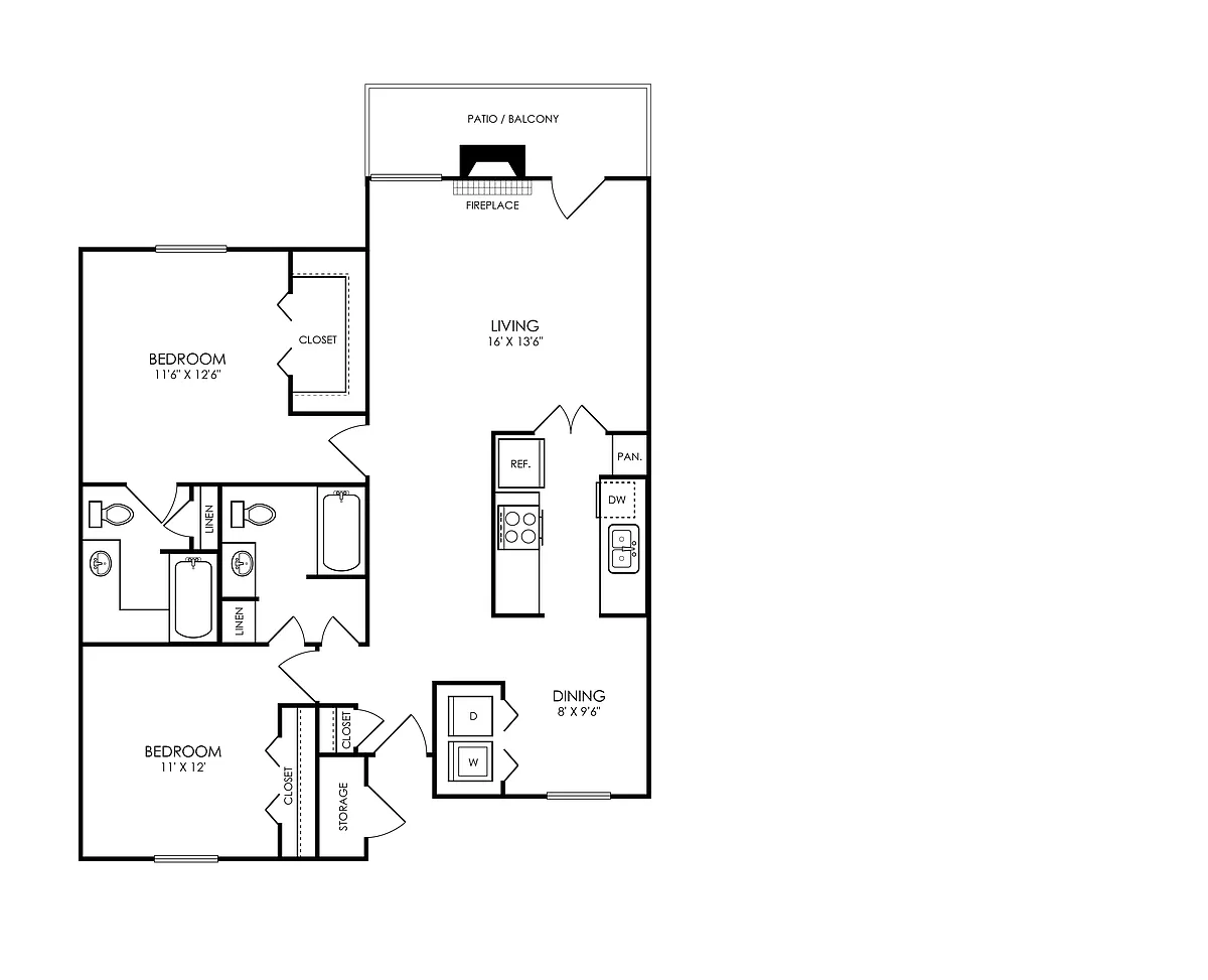 Floor plan B1 Classic