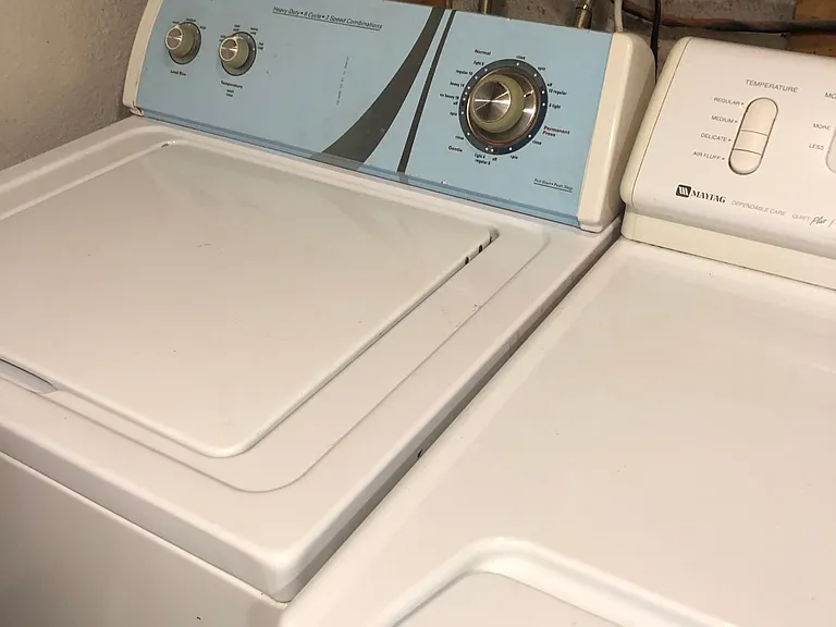 Washer/dryer in separate laundry room