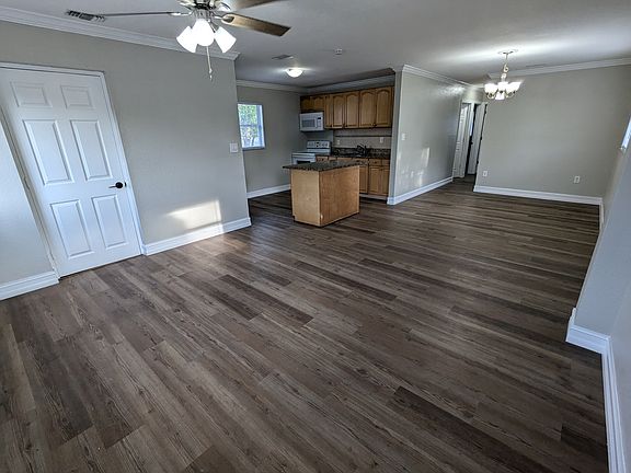 Large open concept with lots of light