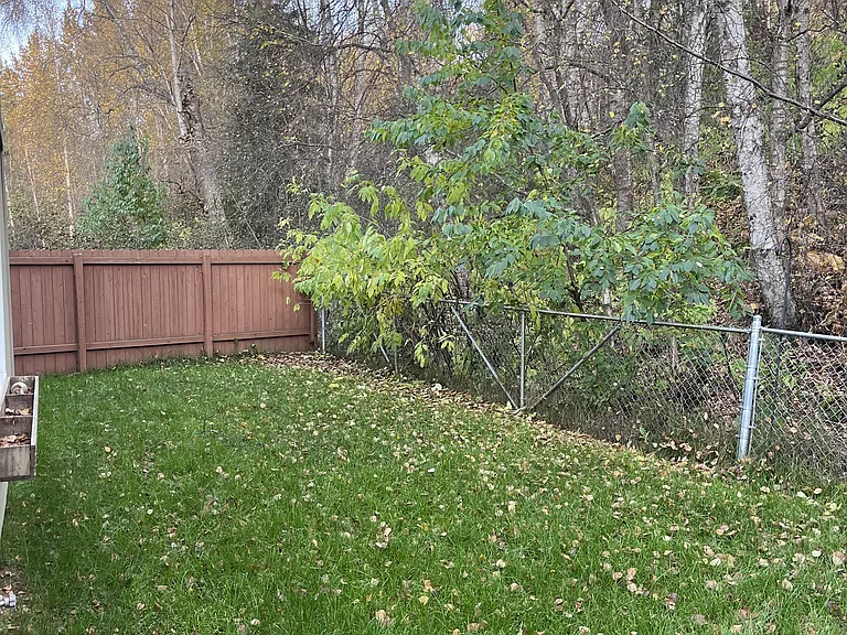 Greenbelt is a chain link fence