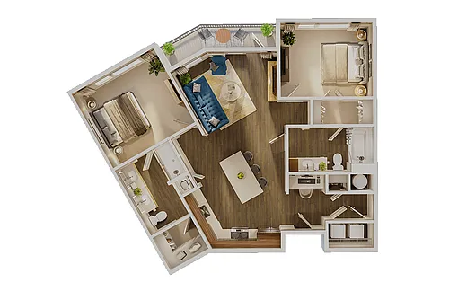 Floor plan B1