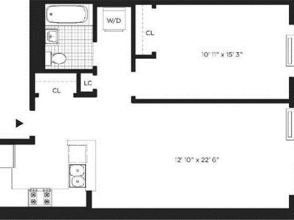 2nd image of 160 E 117th St #2B