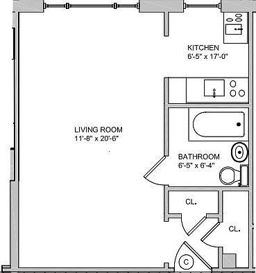 2nd image of 95 Christopher St APT 11C