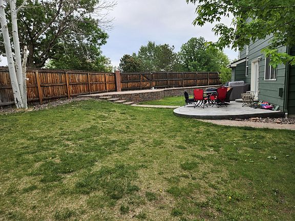 Large backyard