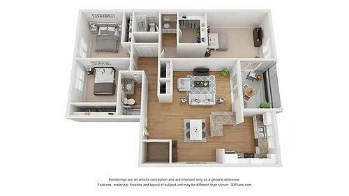 Floor plan The Weston