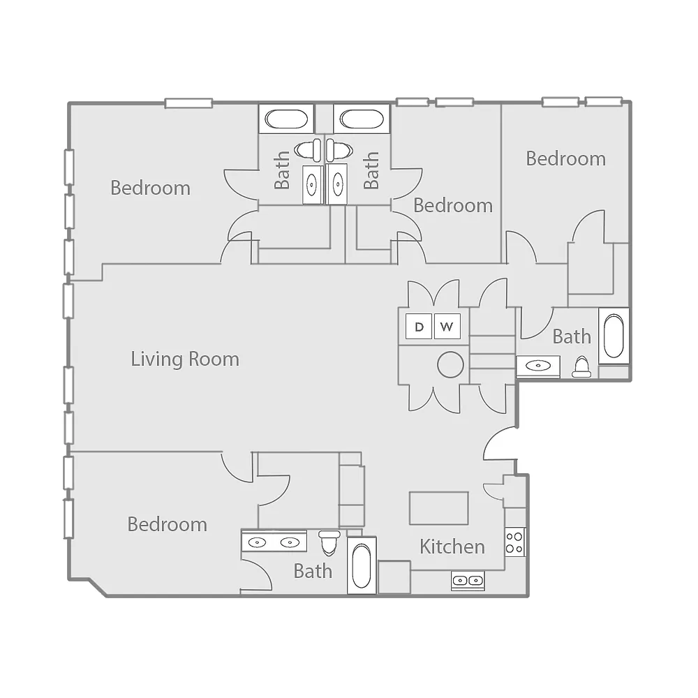Floor plan D2
