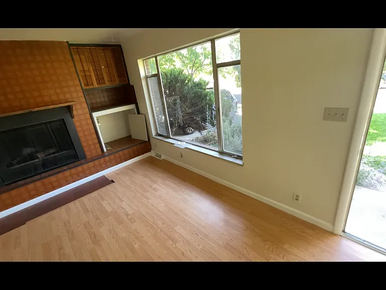 Living Room and Fireplace