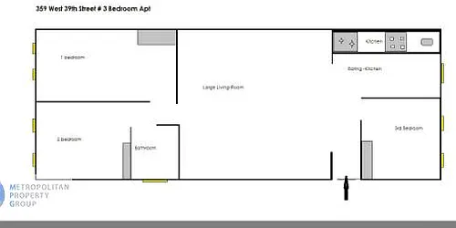 Rented by Metropolitan Property Group