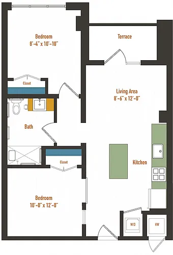 Floor plan JR 2A