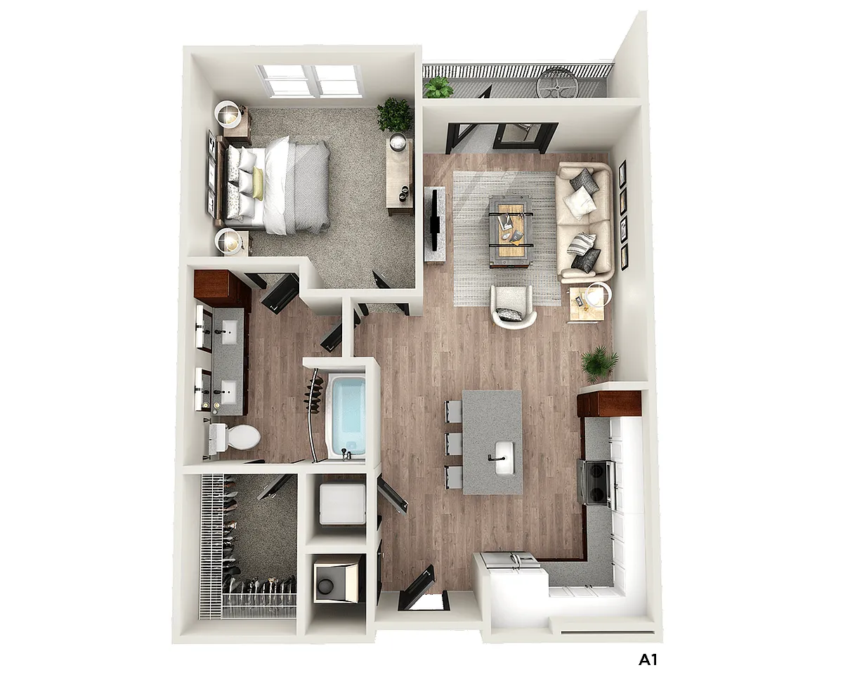 Floor plan A1
