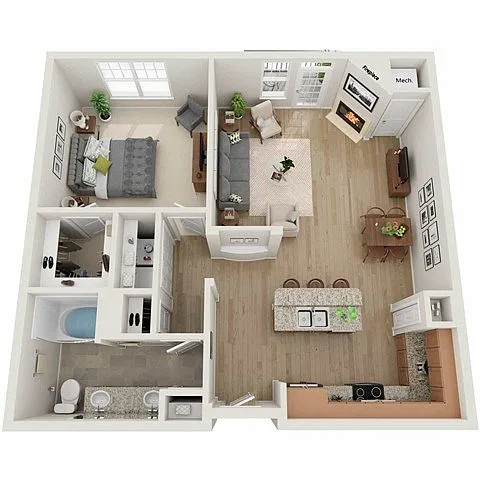 Floor plan Carlyle