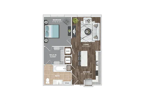 Floor plan A2A