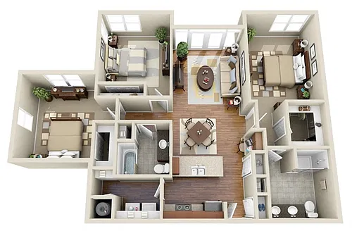 Floor plan C2A