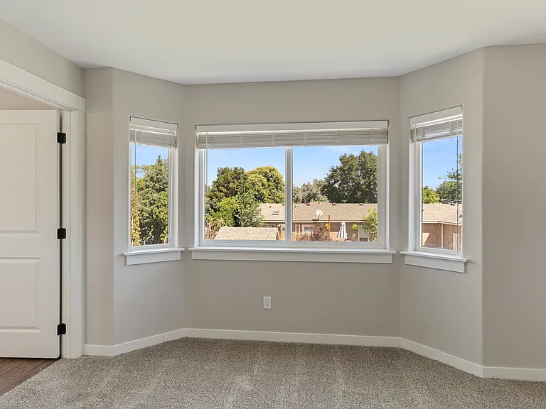Primary Bedroom windows
