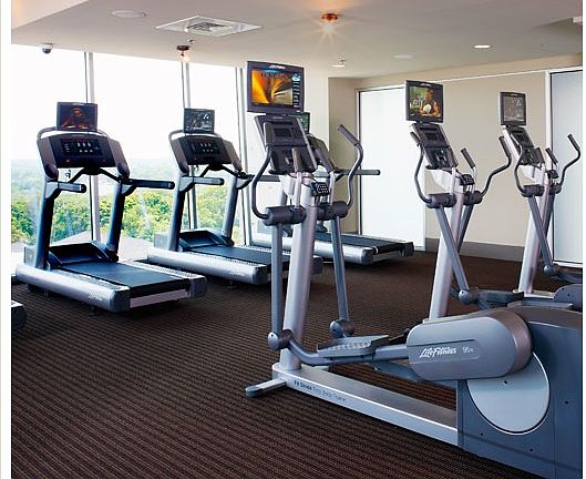 Fully equipped gym on 12th floor