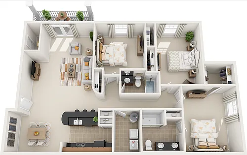 Floor plan Augusta
