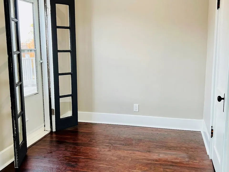 Reading or Office Nook & Balcony Door
