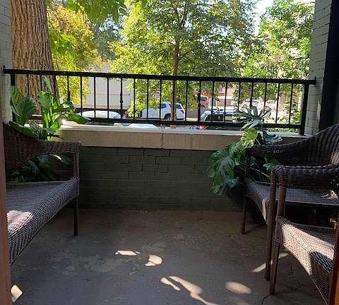 Private patio