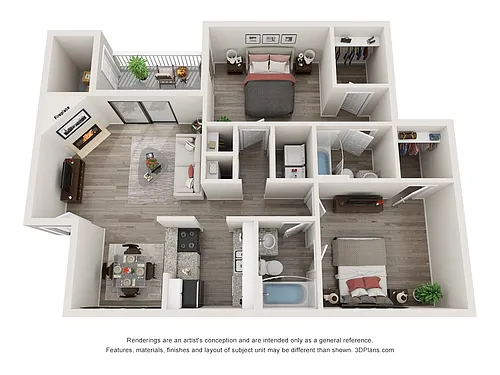 Floor plan B2