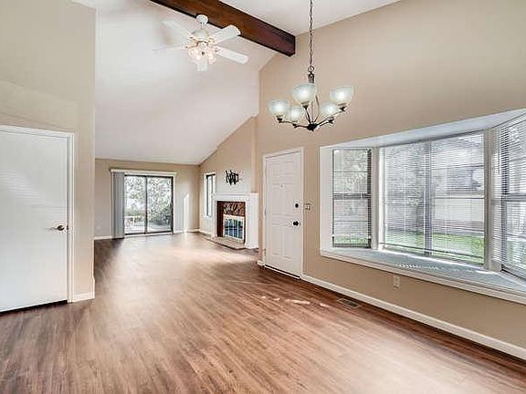 Vaulted ceilng great room. New flooring. Window seat in dining room window.