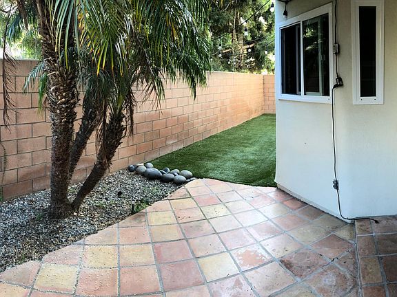 Backyard and patio