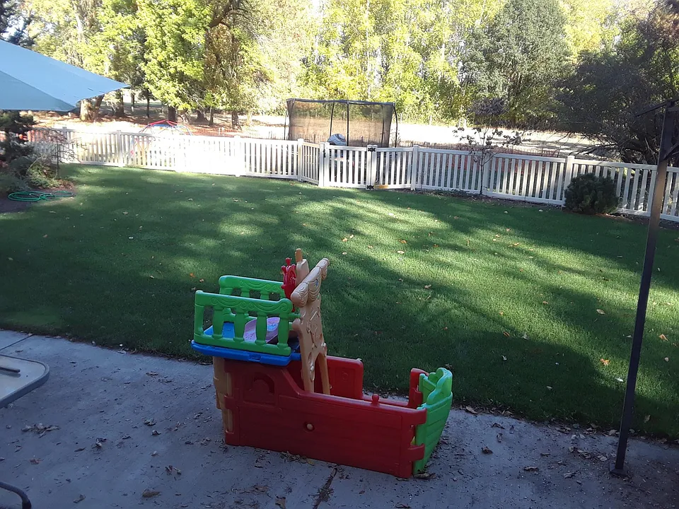 Shared backyard