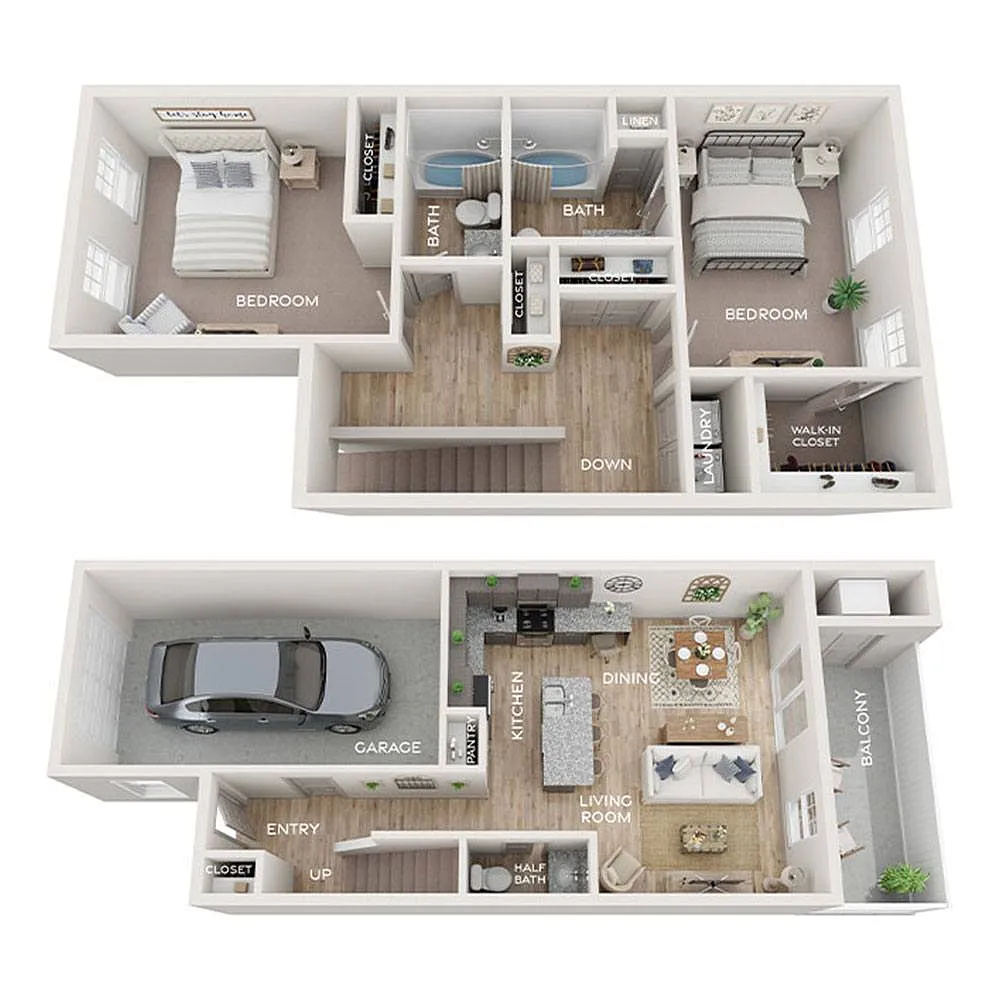 Floor plan C1TH