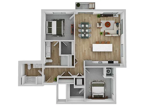 Floor plan D6