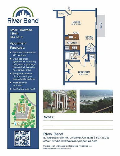 Floor plan RB-DES: 1BR-569