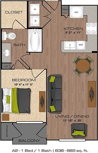 Floor plan A2