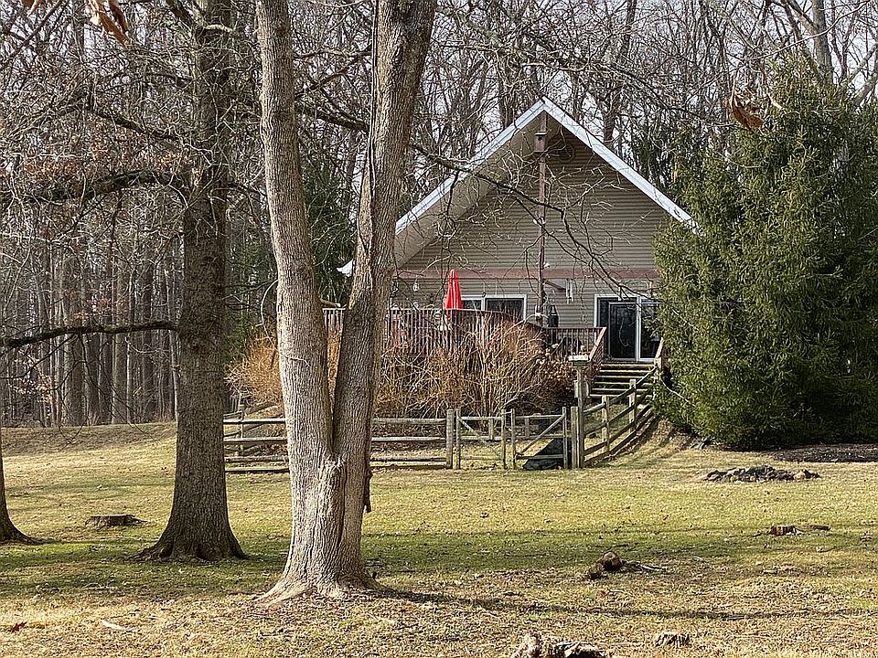 Tucked away on 4+ acres…..