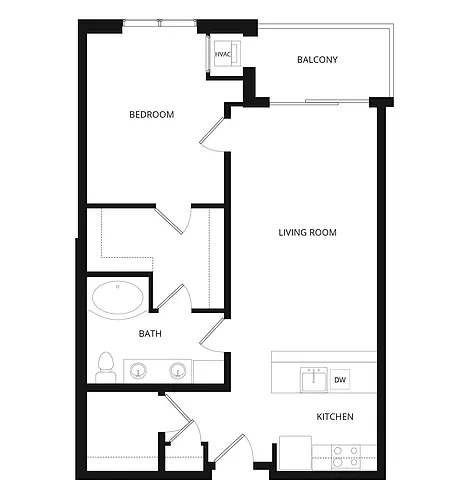 Floor plan Girard