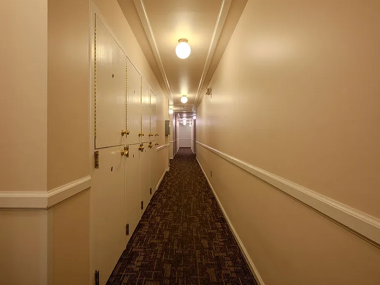Hallway inside of the condo