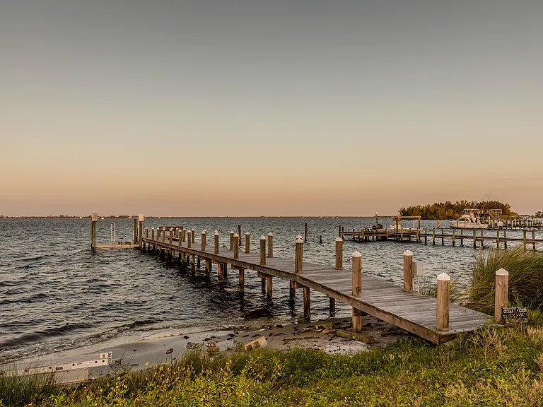 access to the dock