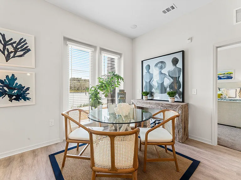 Designated dining spaces - so you can enjoy meals from home every day!