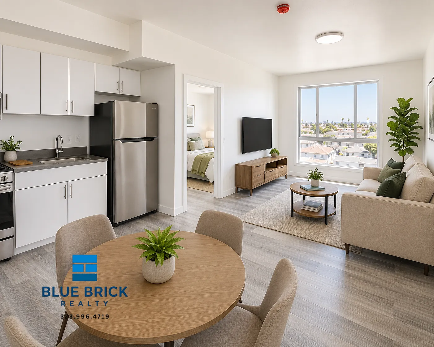 Contemporary 3BR/2BA Residence with Premium Amenities & City Views — Photo 1
