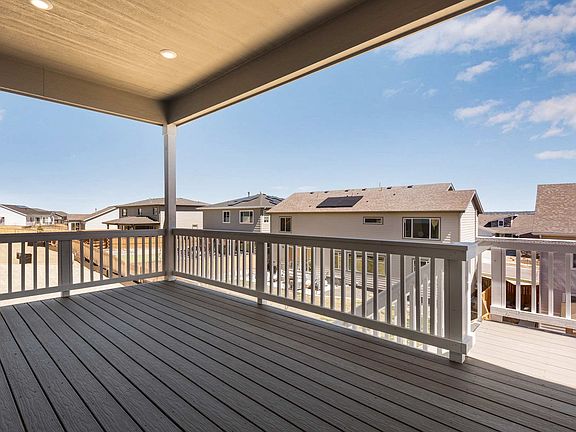 View from rear covered patio