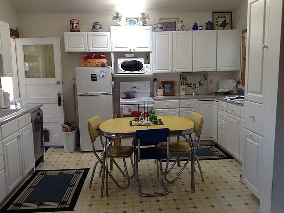 Skylight illuminates kitchen