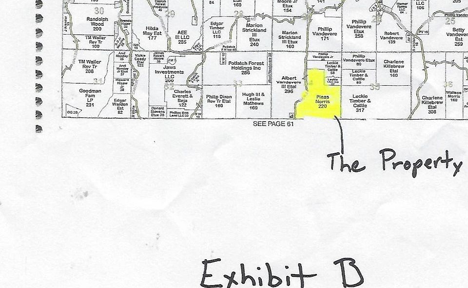 Location of land