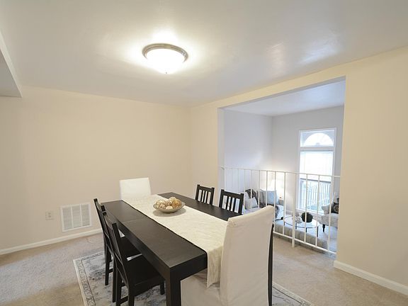 Dining Room Overlooking Living Room