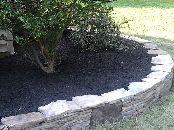 Rear yard wall portion