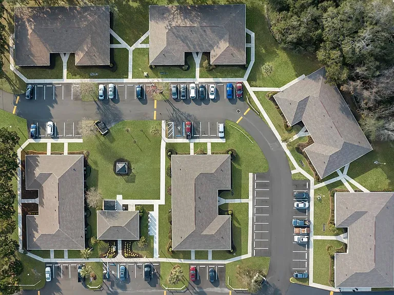 Aerial View of Gardens on Griffin Apartments