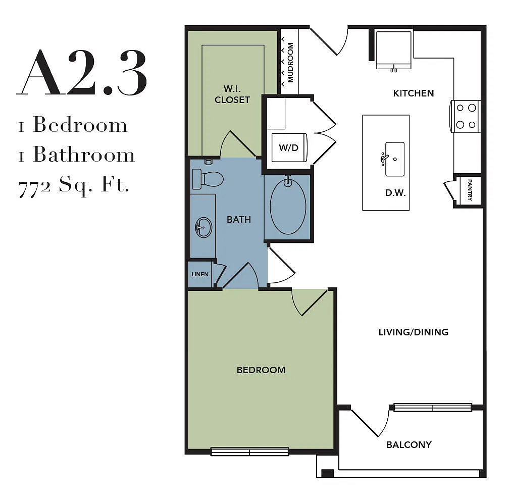 Floor plan A23