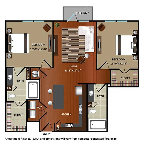 Floor plan 3B1