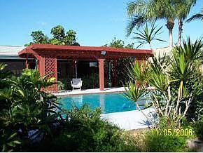 Oversized extra deep resurfaced pool