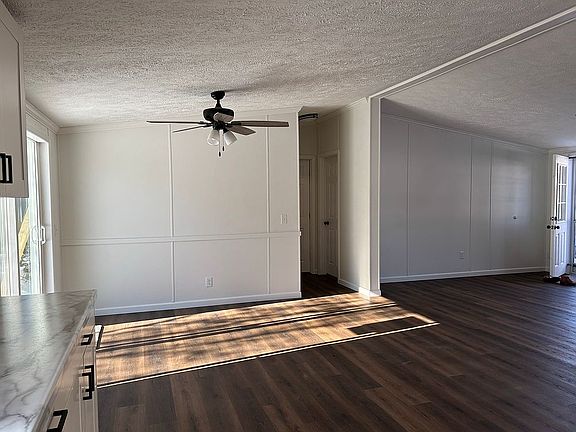 Open concept living spaces 