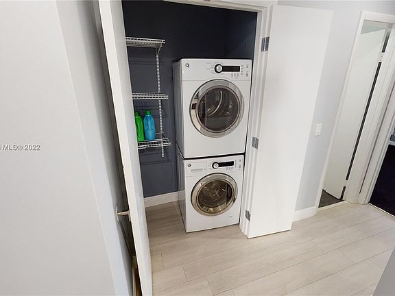 Washer/Dryer within the villa.