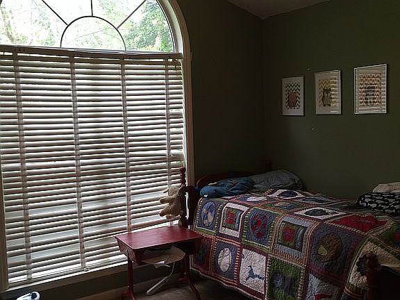 Bedroom 2- vaulted ceiling