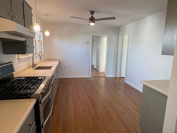 Kitchen with space for dining area