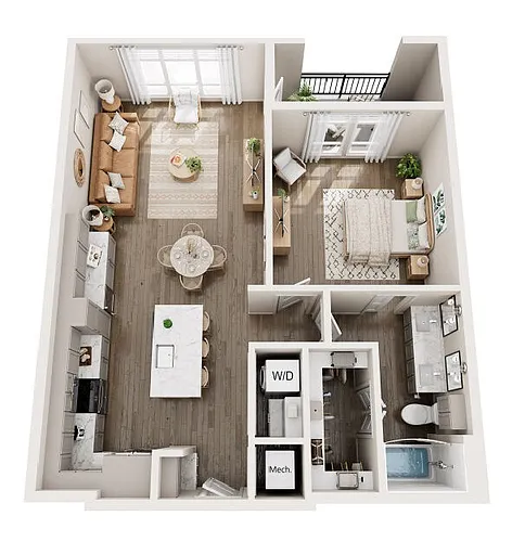Floor plan A4